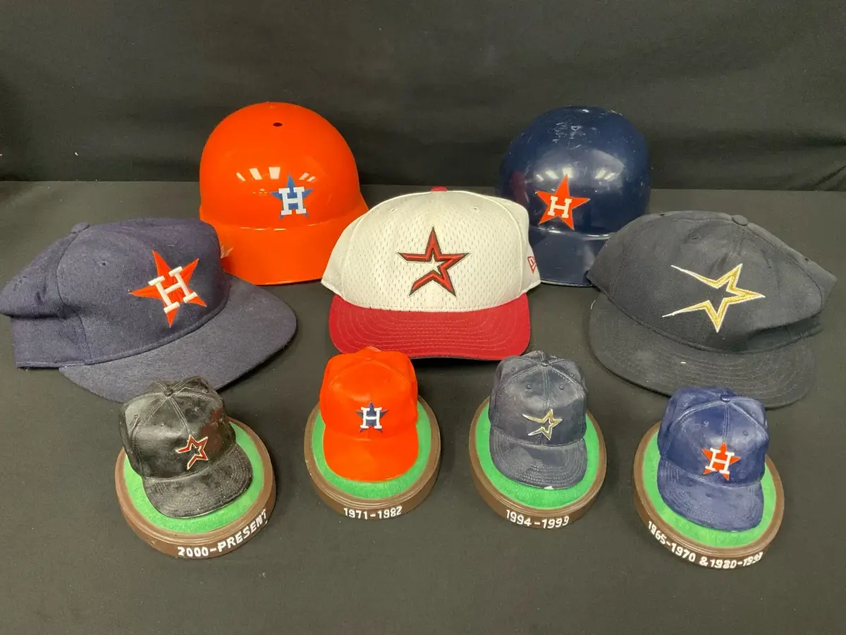 Astros Hats, Helmets, And Souvenirs 