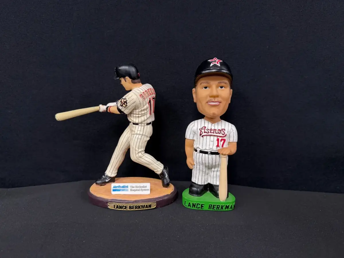 Vintage Lance Berkman Bobblehead & Figurine