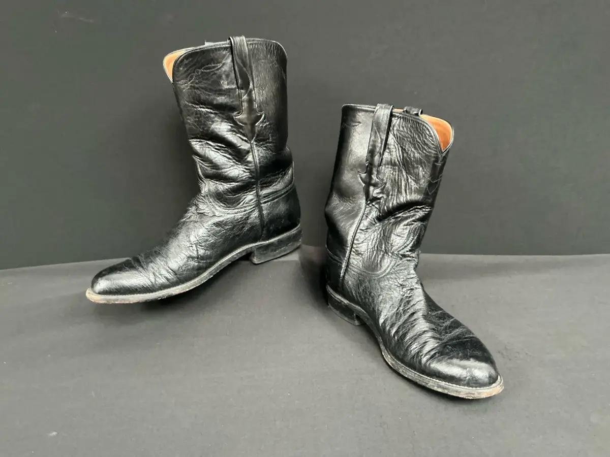 Lucchese Black Boot, Size 11