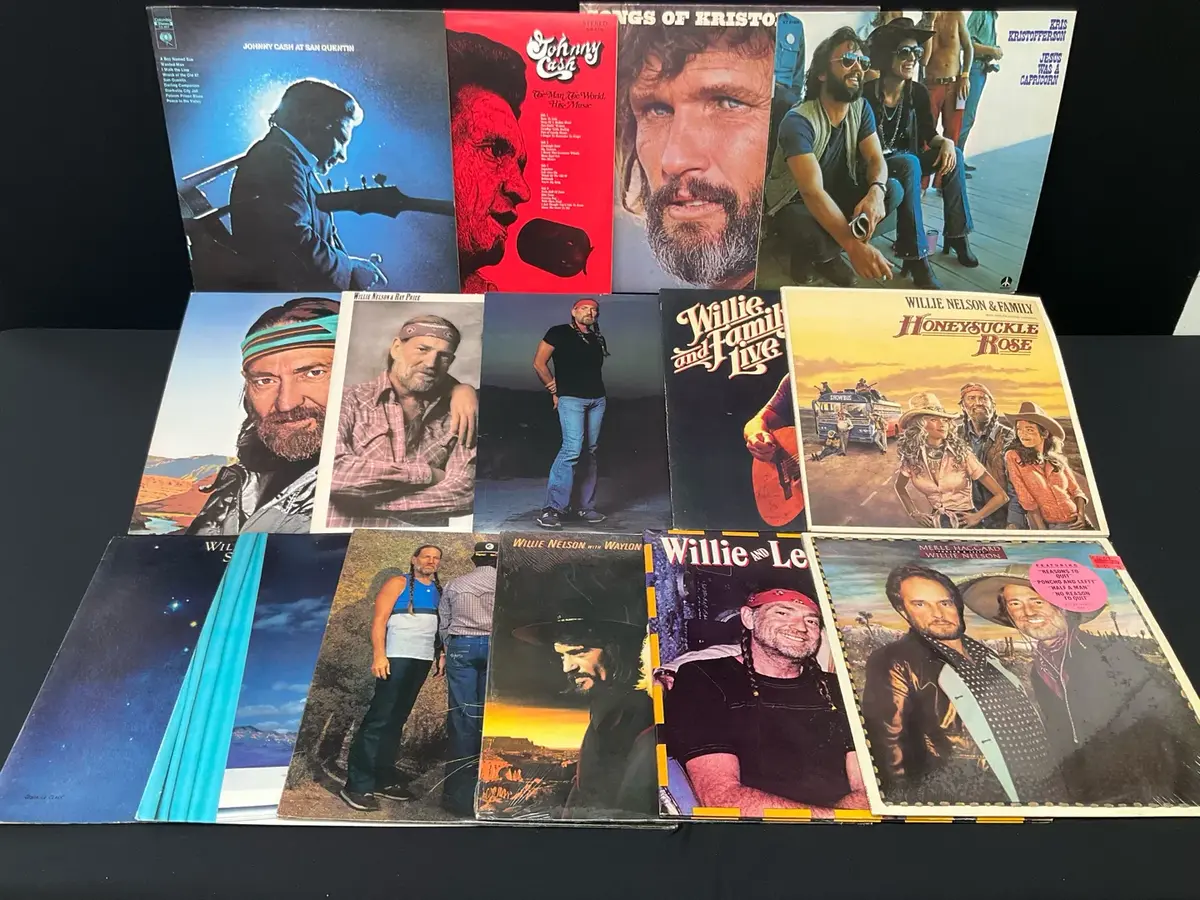 Willie Nelson & Kris Kristofferson Album Collections
