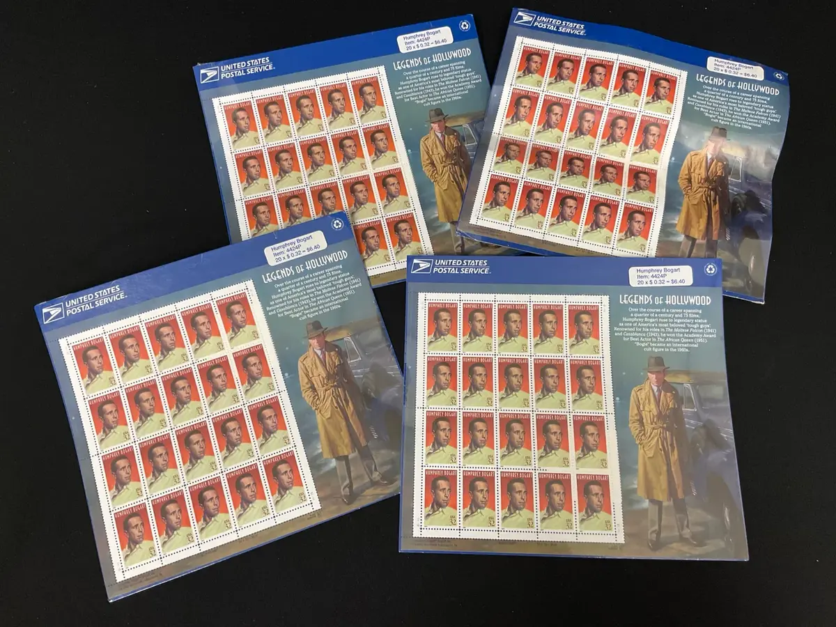 Legends of Hollywood - Humphrey Bogart Stamps