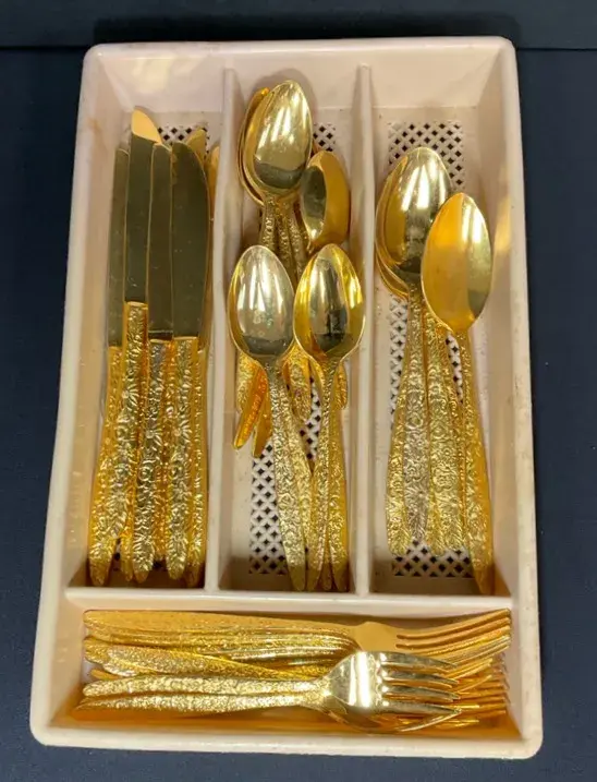 Golden Flatware 