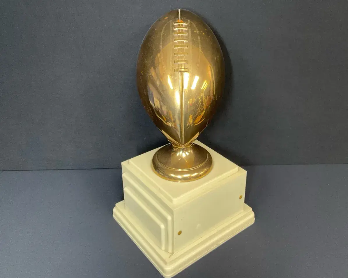 Metal Football Trophy 