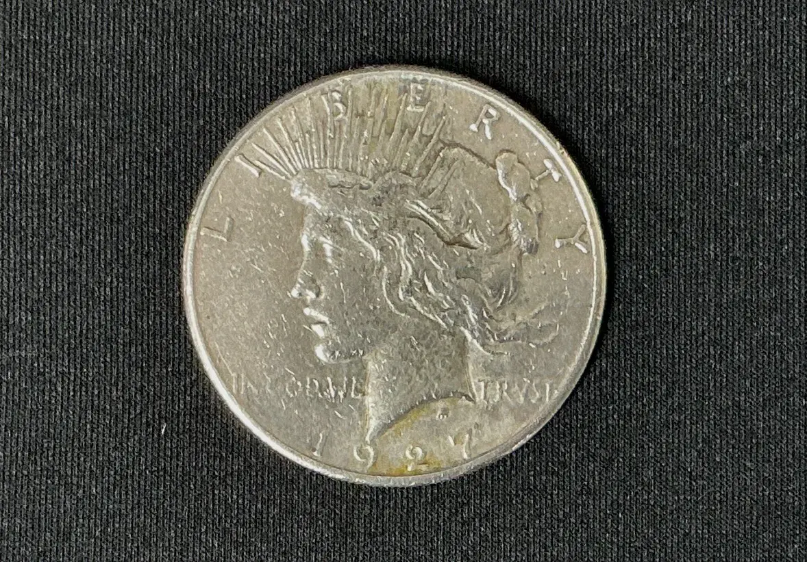 1927 Peace Silver Dollar