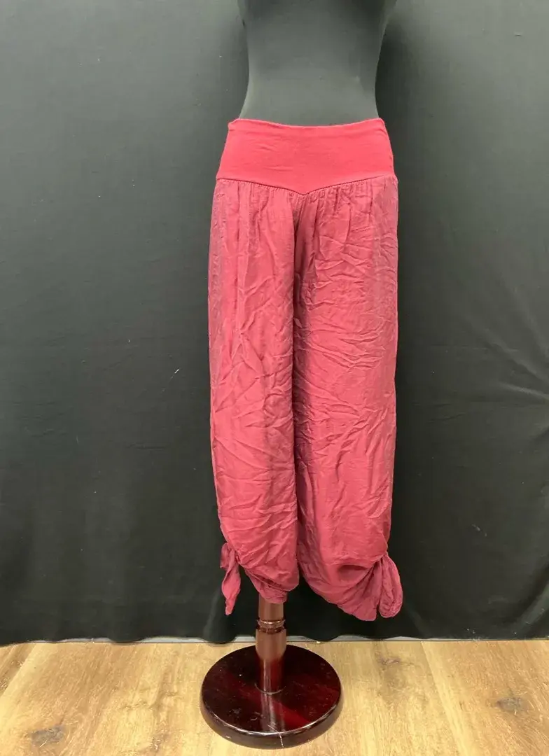 Luxurious Silk Harem Pants 