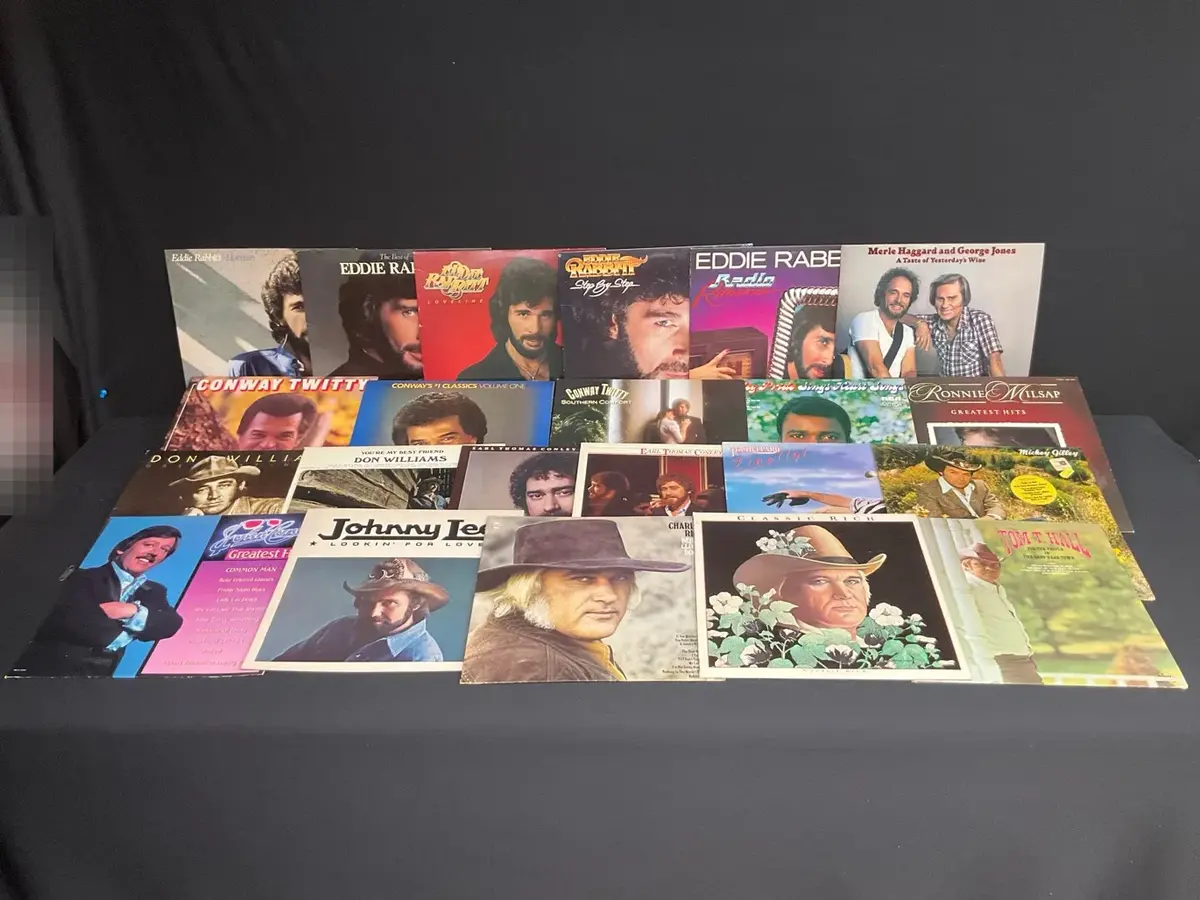 Country Vinyl Record Lot
