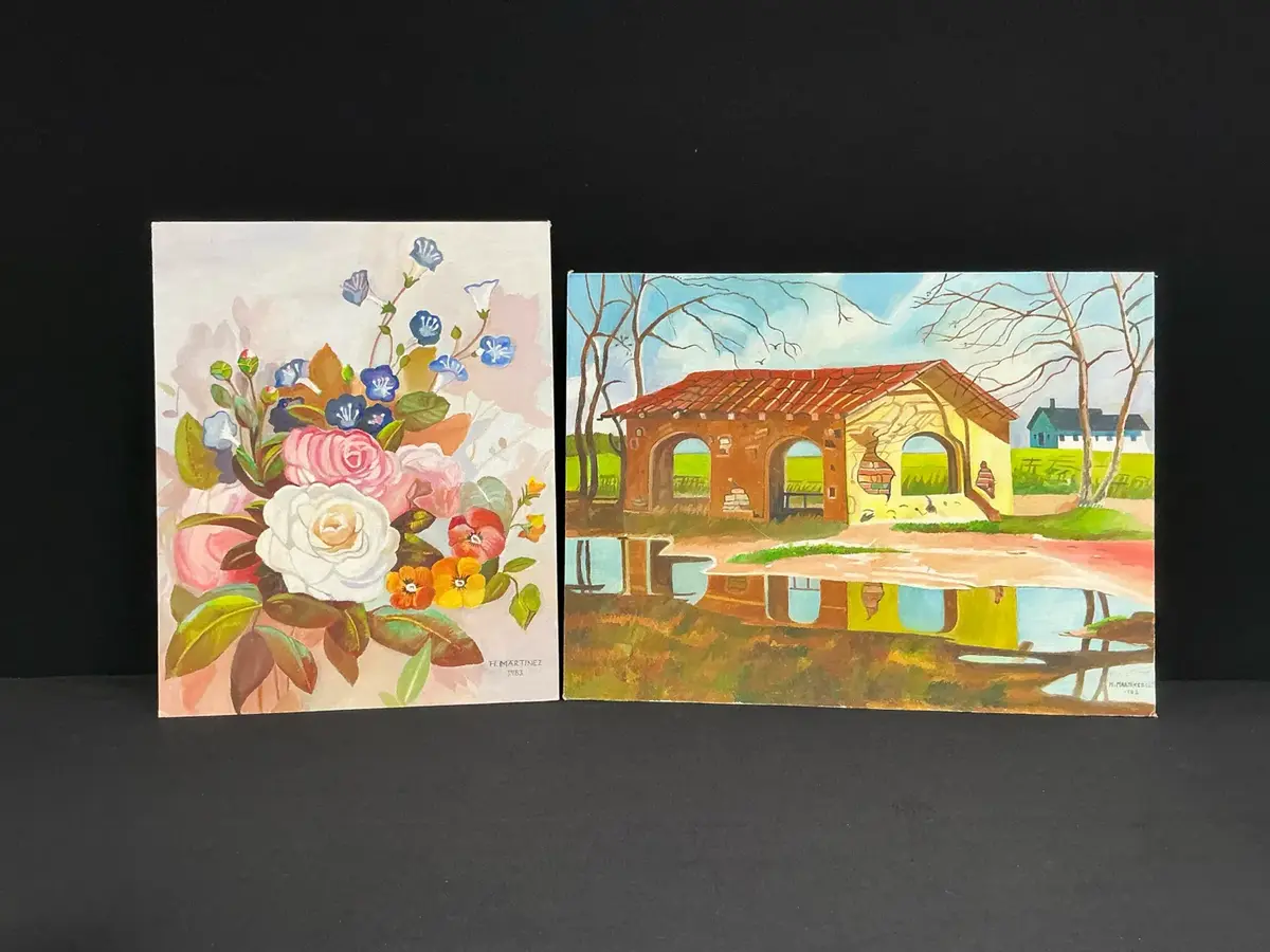 Original Paintings By H. Martinez
