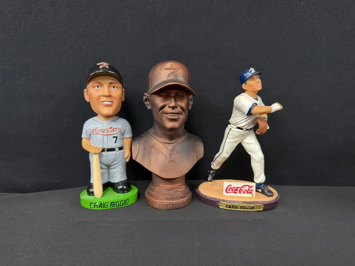 Vintage Craig Biggio Bobblehead And More