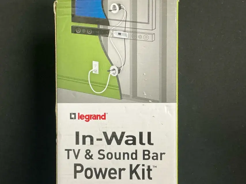 Legrand In Wall TV & Sound Bar Power Kit