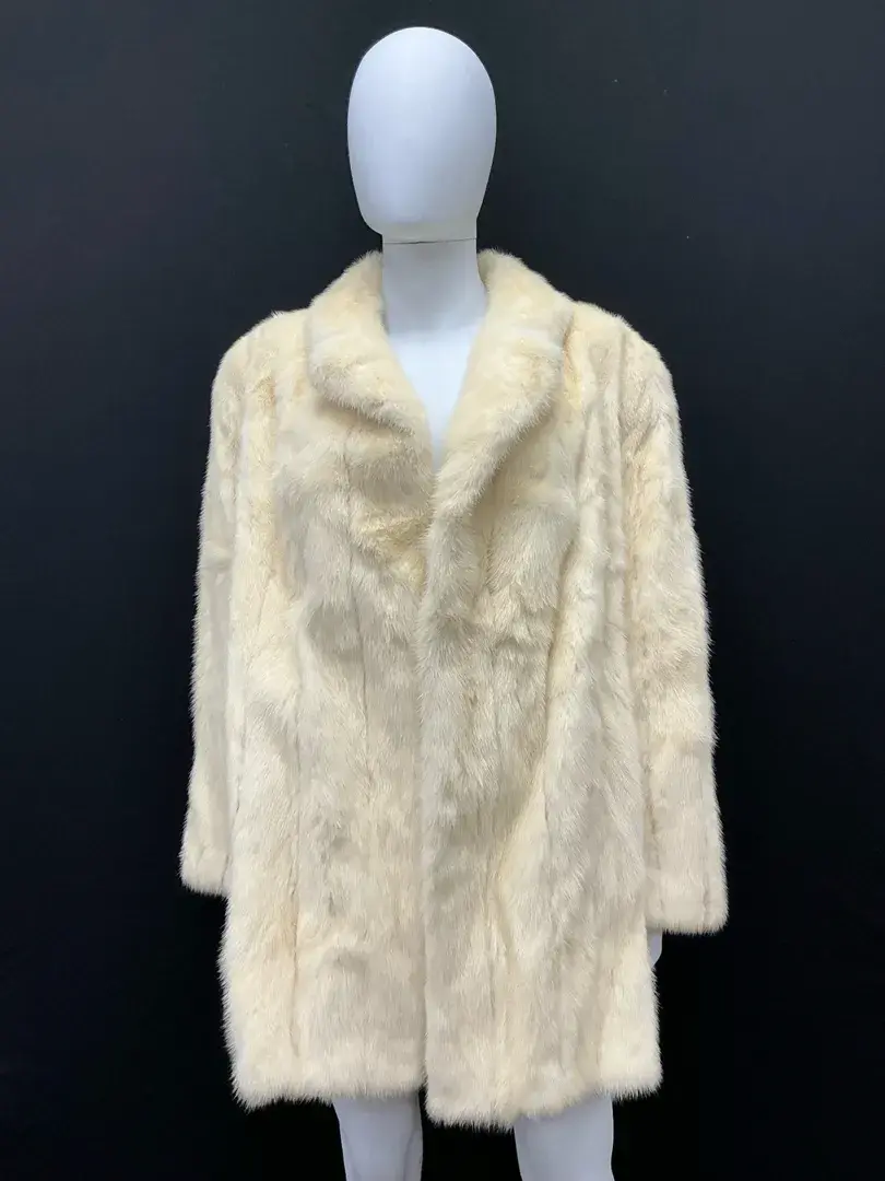 White Mink Women’s Coat
