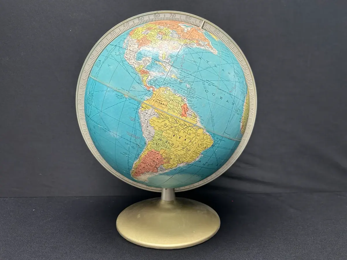 Rand McNally Globe