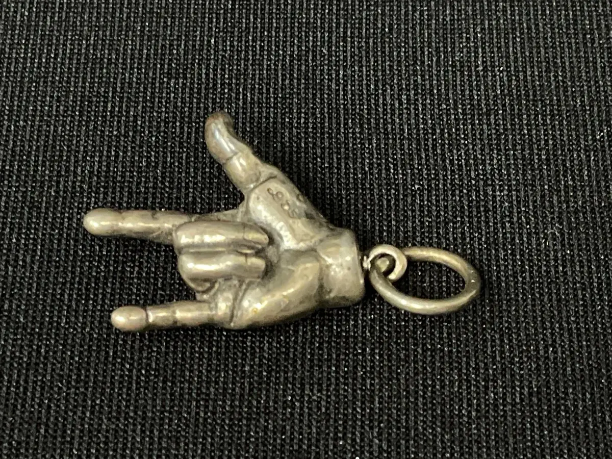 I Love You ASL Sterling Silver Charm