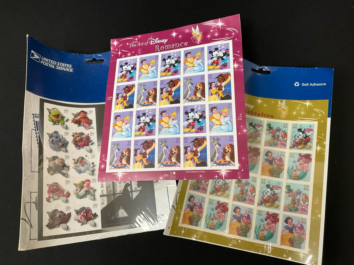 The Art of Disney & Muppets Stamp Collection
