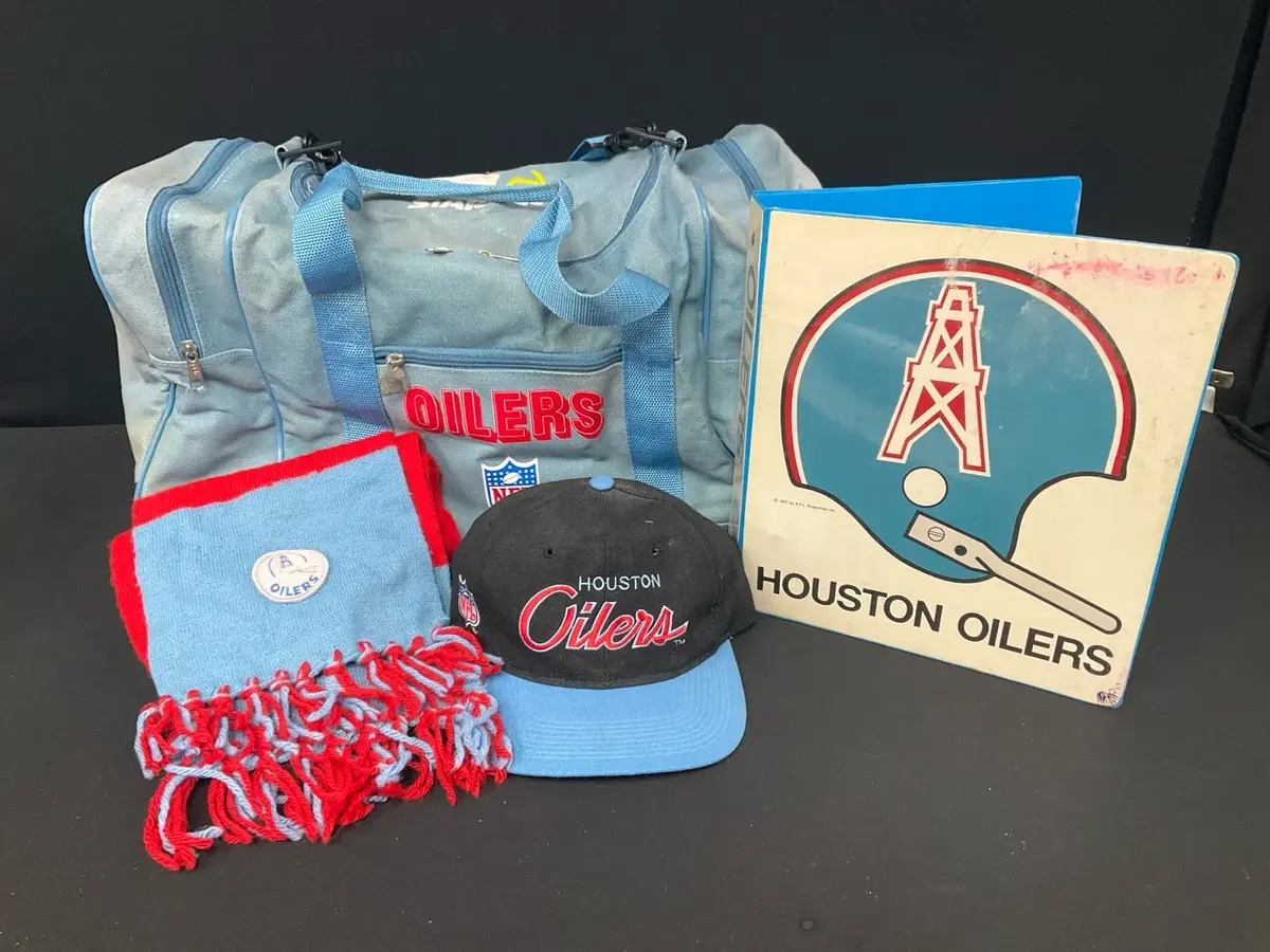 Houston Oilers Memorabilia 