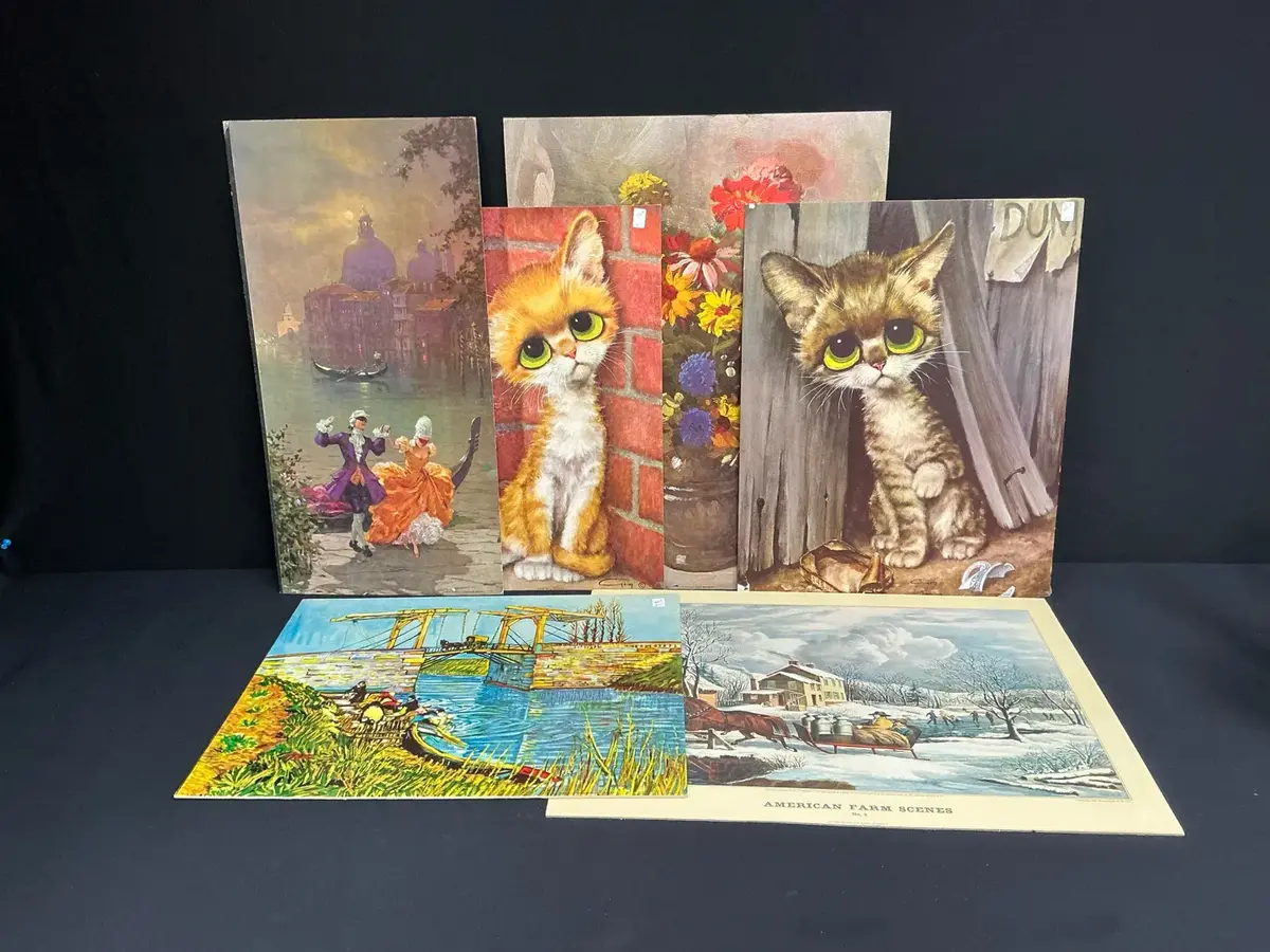 Assorted Prints On Board 1
