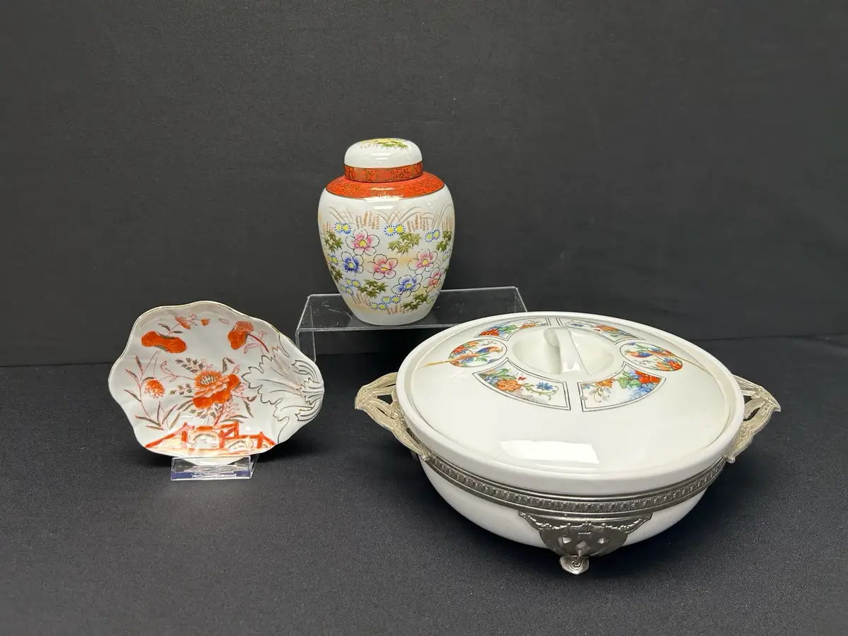 Painted Porcelain Dishes