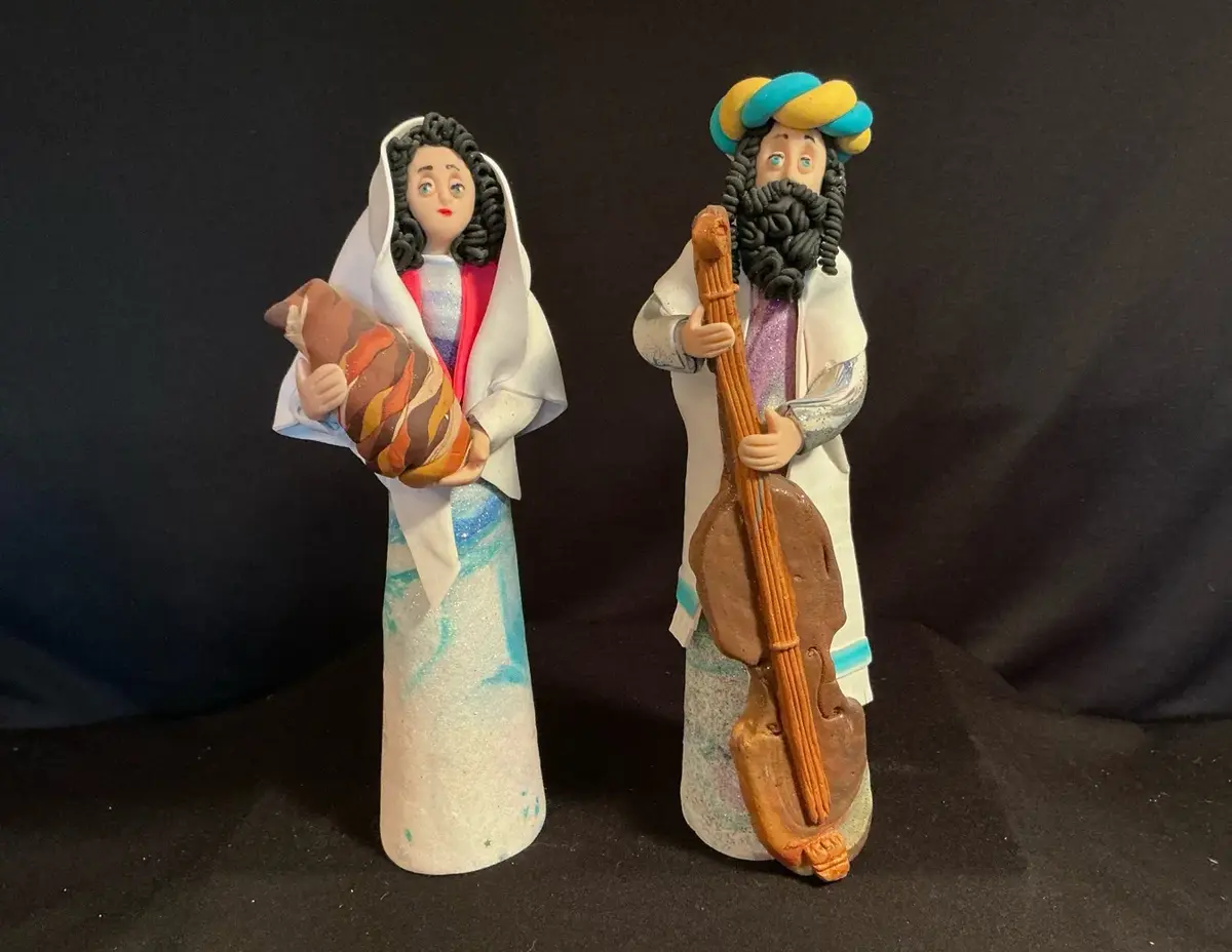 Handcrafted Clay Figurines - Yigal Art Judaica Design