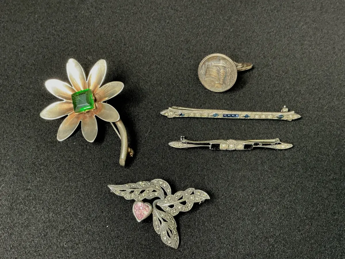 Sterling Silver Brooches & More