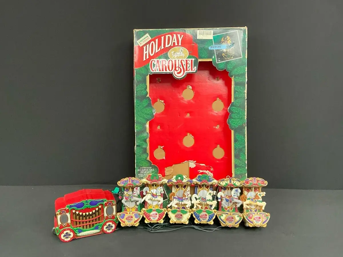 Musical And Moving Holiday Carousel