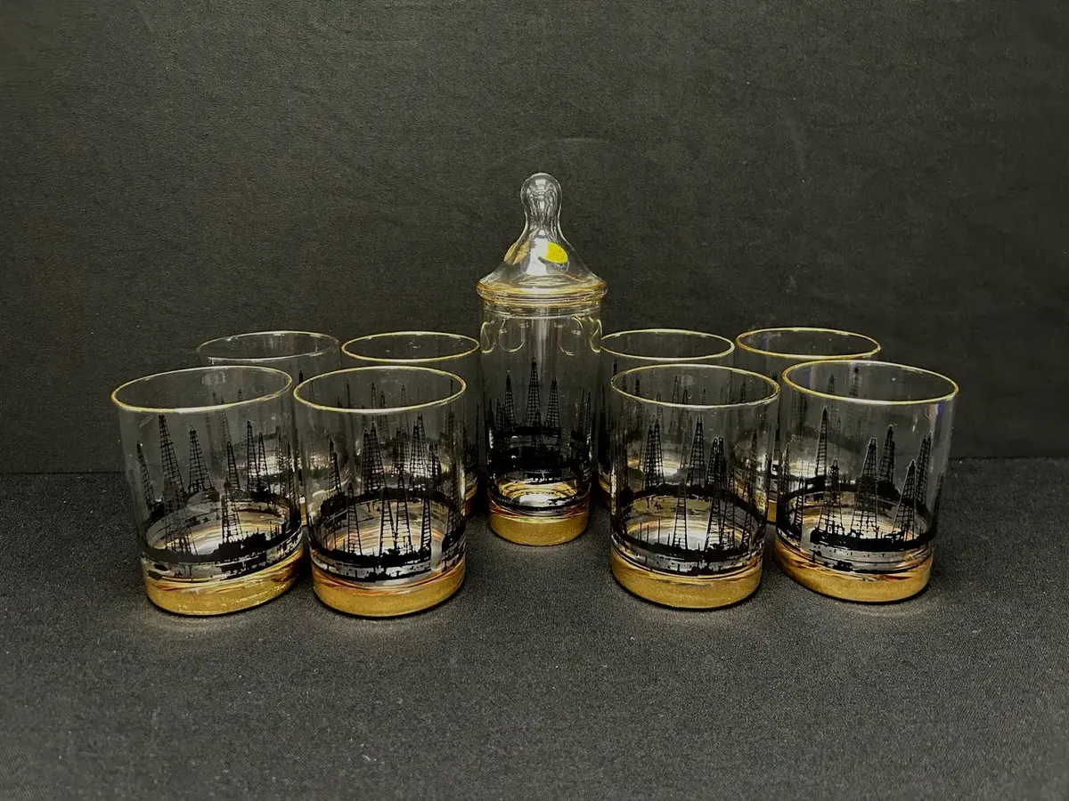 Oil Derrick Bar Set