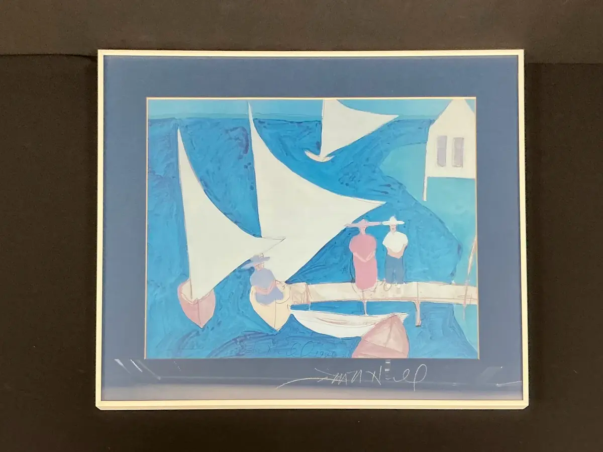 Signed Print By Jim Hill