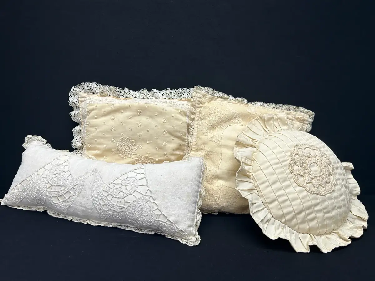 Lace & Embroidered Pillows