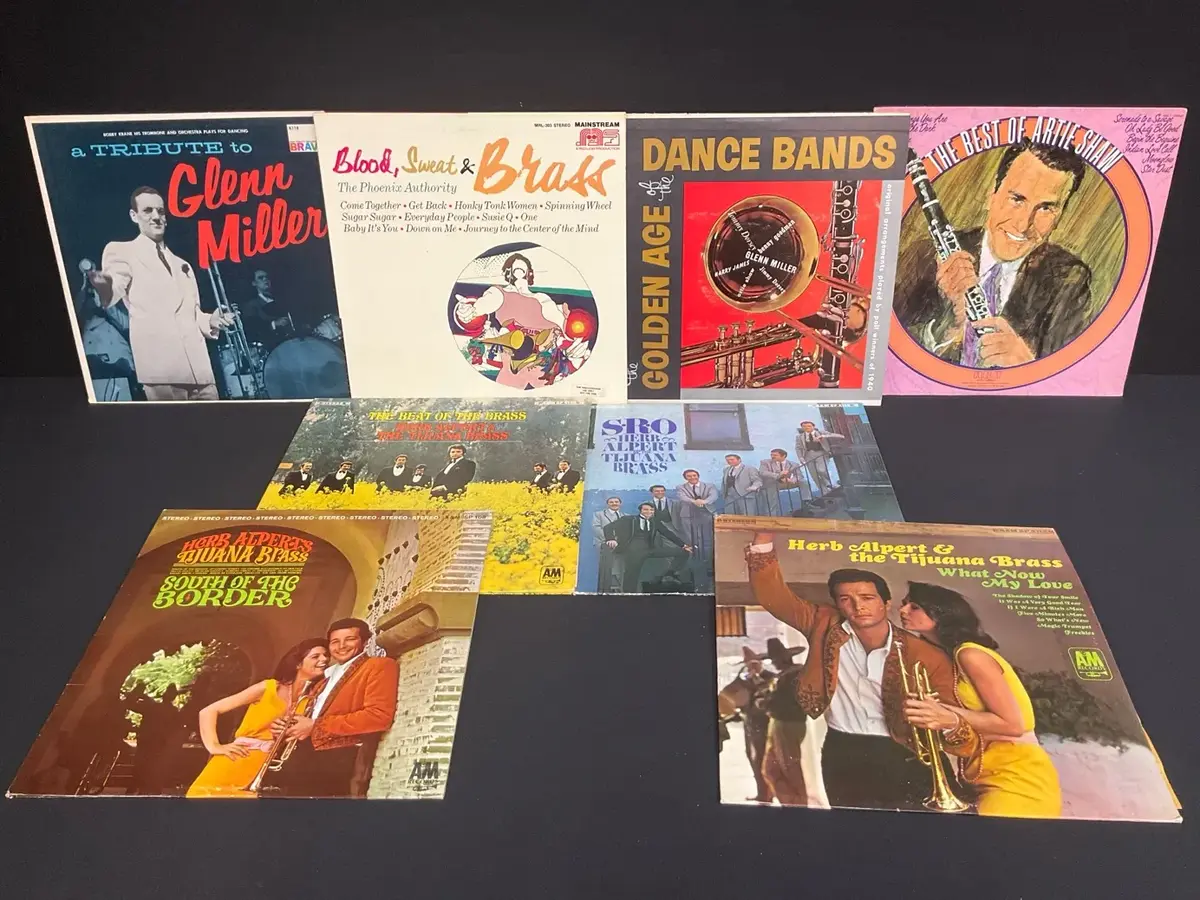 Retro Rhythm Lot Albums 