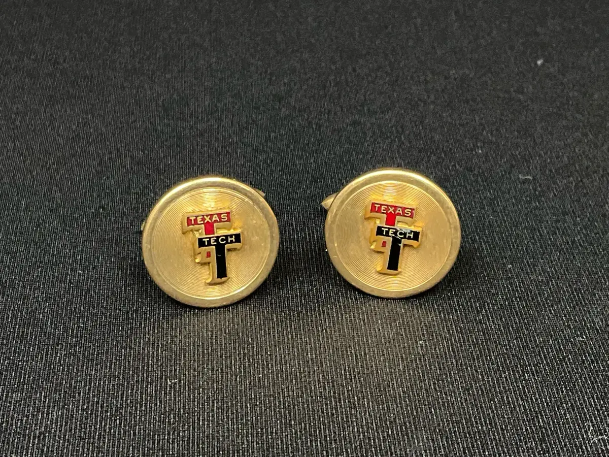 Texas Tech Cufflinks 