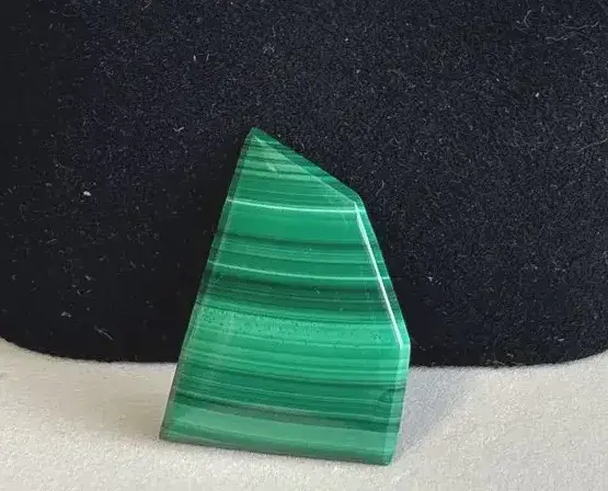 Polished Malachite Cabochon  * 3.26g