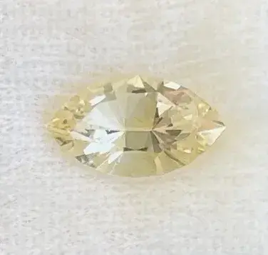 Faceted BYTOWNITE Considered Like A Yellow Diamond In Brilliance * From Salish Canyon New Mexico