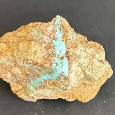 Tyronne Copper Mine Large Rough Turquoise Stone * Ready To Slab *