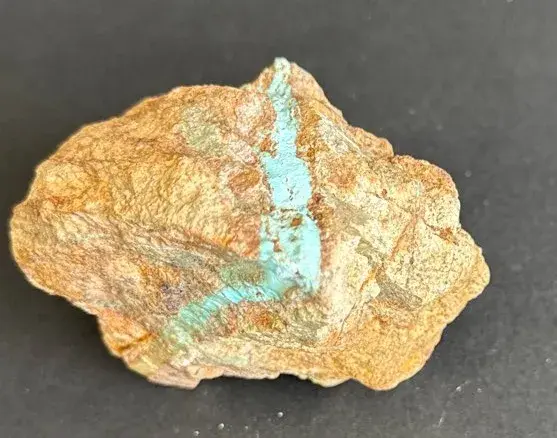 Tyronne Copper Mine Large Rough Turquoise Stone * Ready To Slab *