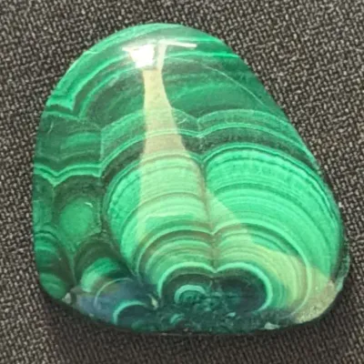 Large Malachite Cabochon