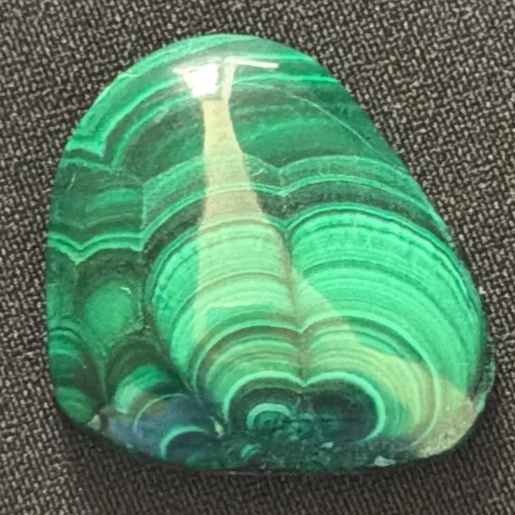 Large Malachite Cabochon