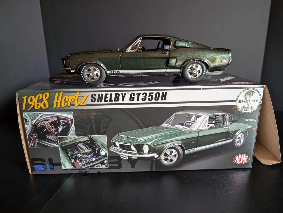 1968 Shelby GT350H ACME Die Cast Model with Box