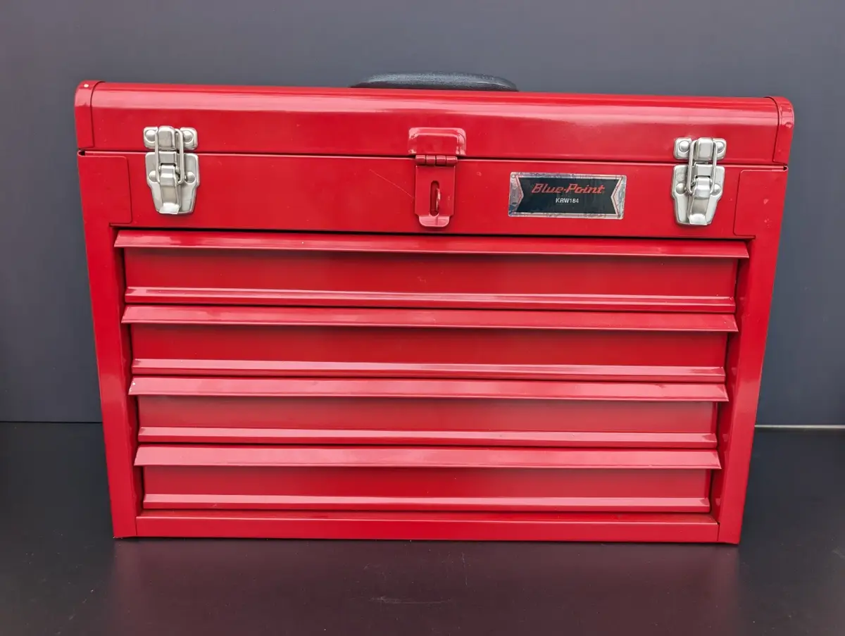 Blue-Point KRW184 4-Drawer Tool Chest with Assorted Hand Tools