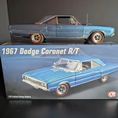 ACME 1967 Dodge Coronet R/T 426 Hemi 1:18 Limited Edition Die Cast Model