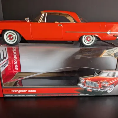 Auto World American Muscle 1957 Chrysler 300C 1:18 Die Cast Limited Edition