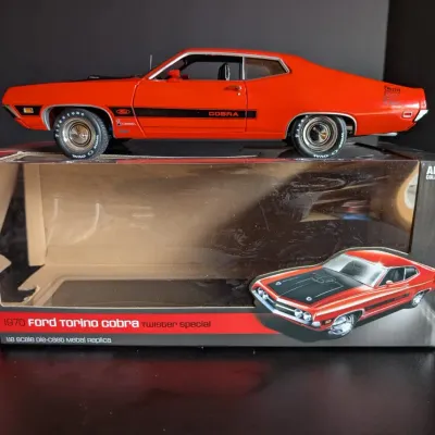 1970 Ford Torino Cobra Twister Special Auto World 1:18 Die Cast Limited Edition