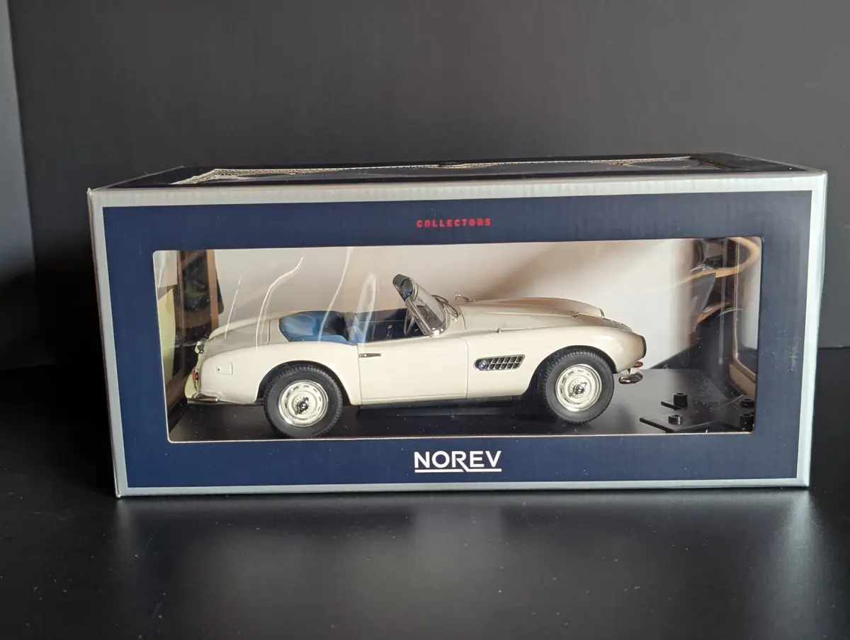 Norev BMW 507 Convertible Die Cast Model with Box