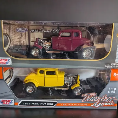 1932 Ford Hot Rod 1:18 Die Cast Cars by Motor Max