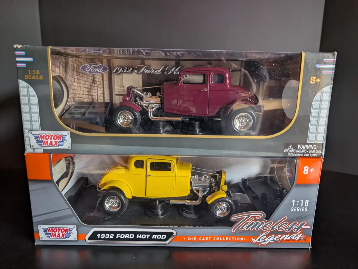 1932 Ford Hot Rod 1:18 Die Cast Cars by Motor Max