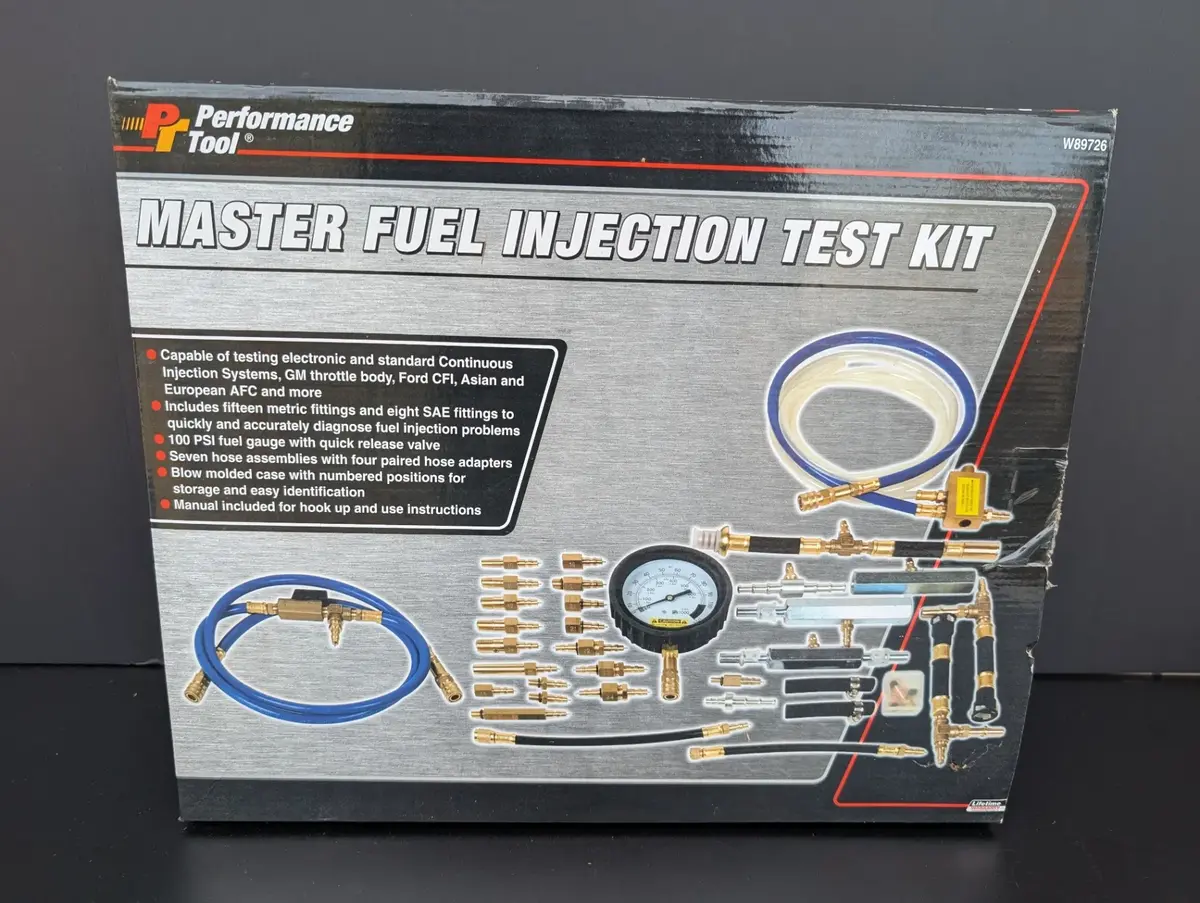 Performance Tool W89726 Master Fuel Injection Test Kit