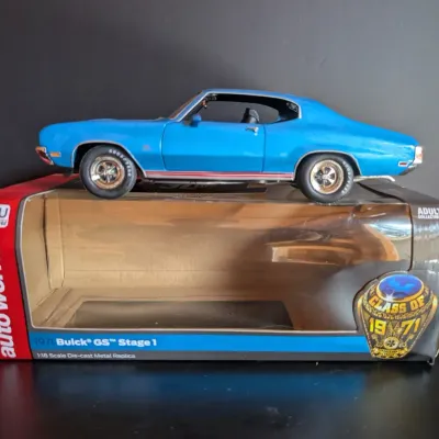 Auto World 1971 Buick GS Stage 1 1:18 Die Cast Model