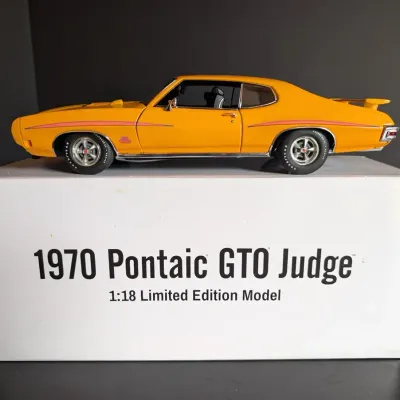 GMP 1970 Pontiac GTO Judge Ram Air IV 1:18 Limited Edition Model