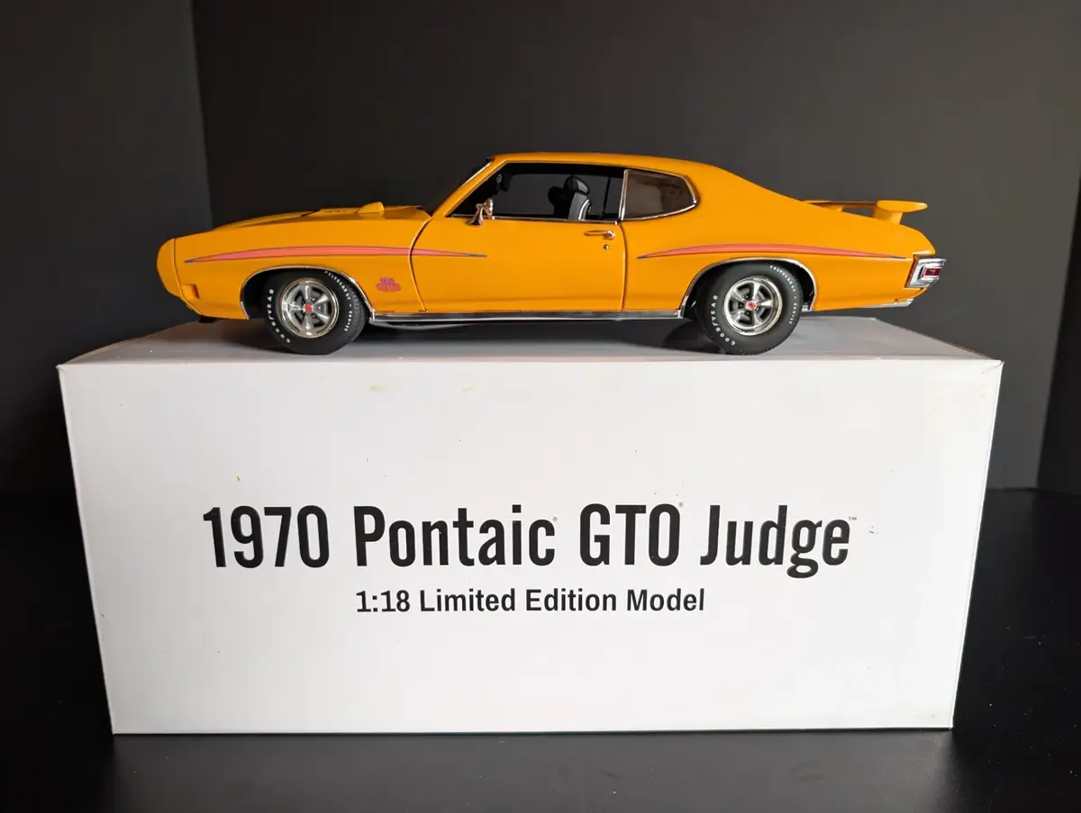 GMP 1970 Pontiac GTO Judge Ram Air IV 1:18 Limited Edition Model