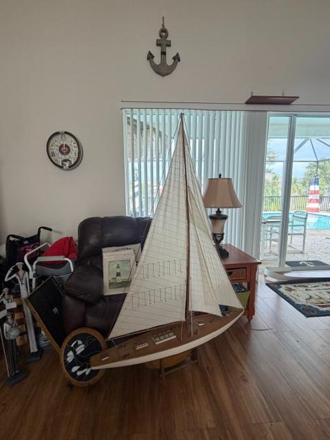 oversized sailboat