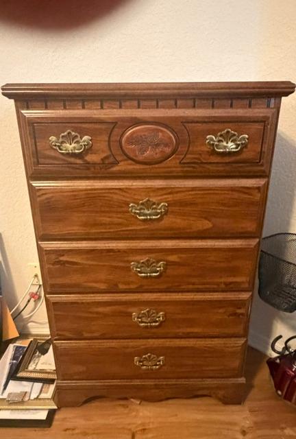 5 drawer chest