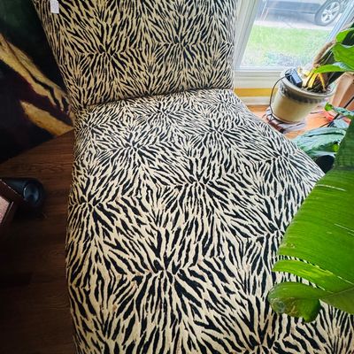 Sale Photo Thumbnail #58: Animal Print Chaise
