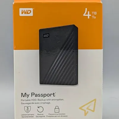 WD 4TB My Passport External Hard Drive #2